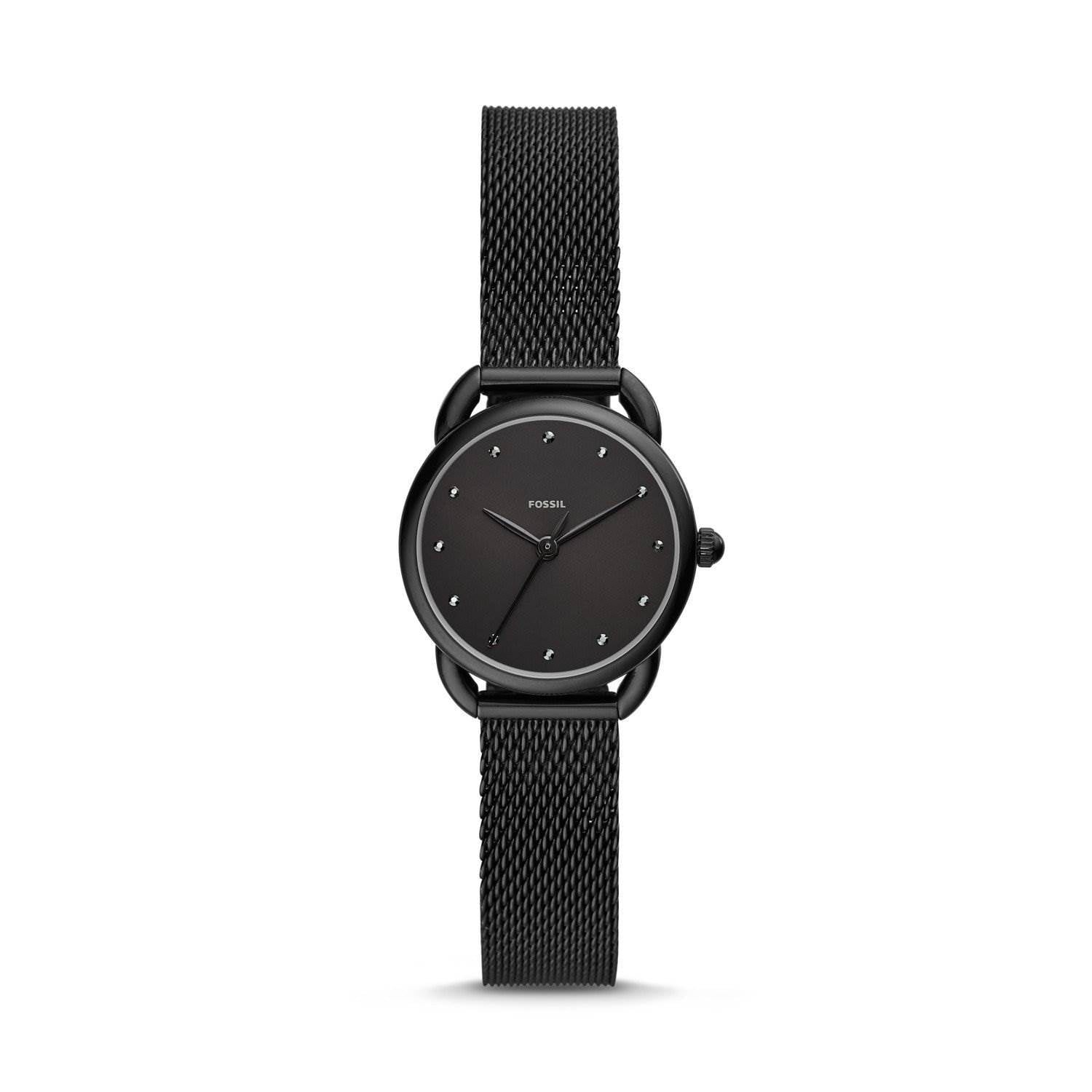 Fossil tailor watch black discount