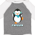 thumbnail image 4 of Inktastic Chillin Penguin Boys or Girls Long Sleeve Baby Bodysuit, 4 of 5