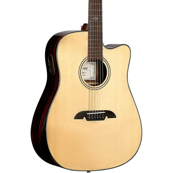 Alvarez AED90CE Dreadnought Acoustic-Electric Guitar Natural