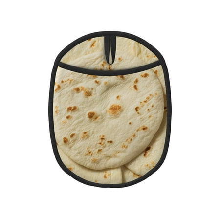 

Naloa Taco Tortillas Silicone Pot Holders Oven Mitts Heat Resistant Hot Pads Non Slip Pot Holder for Kitchen Baking and Cooking 9.4 x 7.5 Inches