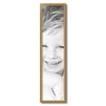thumbnail image 2 of ArtToFrames 8x33" Gold with Star Picture Frame, Gold Wood Poster Frame, with Regular Acrylic and 2 (FBPL-4755), 2 of 7