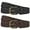 Black+Coffee, variant on 2 Pack JASGOOD Women Braided Leather Belts Skinny Woven Belt for Jeans Pant Dresses