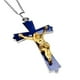thumbnail image 3 of Collar Joyería Strade Fareast Limited Cruz Crucifijo Colgante de 3 piezas acero inoxidable, 3 of 8