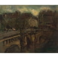 thumbnail image 3 of Frank Edwin Scott 14x12 Black Modern Framed Museum Art Print Titled - The Blue Hour in Paris, 3 of 5