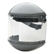 Honeywell Dual Crown Faceshield Systems, 7 in Crown, 3C Ratchet, Clear/Noryl - 1 EA (280-FM500DCCL)