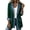 Green women's long sleeve denim blazer a1, variant on thefmos Women's Fall Winter Long Sleeve Denim Blazer Collared Button Down Open Front Casual Blazers Dressy Basic Tops for Office Work Travel Fashion Clothes, Beige S