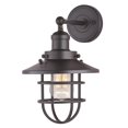 thumbnail image 1 of Maxim 25070BZ-BUI 13.25 x 8 in. Mini Hi-Bay One Light Wall Sconce with Bulb, Bronze, 1 of 1