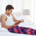thumbnail image 5 of Bingfone Retro Palms Mens All Over Print Sleep Pajama Pants-X-Large, 5 of 5