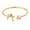 GoldA, variant on Gold Initial Ring Jewelry for Women Open Ring with Rhinestones 26 Letter Jewelry Statement Ring for Her,One Size,GoldS
