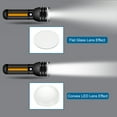 thumbnail image 4 of Lente Convexa Plana Uxcell de 64mm de Diámetro, 2 Pcs Altura 23mm Vidrio Borosilicato Alto Lente Convexa Condensadora Óptica con Bisel para Linterna, Bicicleta, Faro, Luz de Proyector, Clara 3mm, 4 of 5