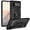 Black, variant on Google Pixel 6 Case, Pixel 6 Case with Stand Ring Holder, Heavy Duty Protection Shockproof Anti-scratch Kickstand Defender Bumper Case Cover for Google Pixel 6, Silver