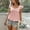 Pink, variant on Womens Tops Flutter Sleeve Blouse Heart Neckline with Ruffled Detail Casual Feminine Top, Size XL