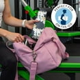 thumbnail image 5 of Black Cute Hedgehog Pattern Hot Yoga Mat Towel Non Slip for Hot Yoga - Quick-Drying Yoga Mat Cover with 4 Corner Pockets with Travel Bag - Hot Yoga Towel Non Slip 74"x26", 5 of 6