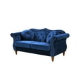 thumbnail image 5 of Tommy 2 Piece Chesterfield Velvet Living Room Set, 5 of 5