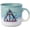 Harry Potter The Deathly Hallows, variant on Silver Buffalo Peanuts Reactive Glaze Ceramic Camper Mug Featuring Charlie Brown, Lucy, Sally, Woodstock, and Linus, 20 Ounces