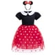thumbnail image 1 of Disfraz Dressy Daisy para niñas pequeñas con lunares 4T-5T, rojo, 1 of 6