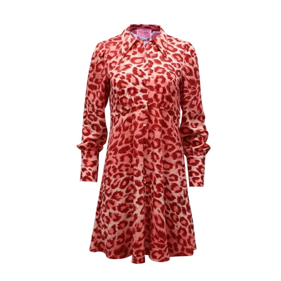Pre-Owned Kate Spade Panthera Dress in Animal Print Polyester Viscose