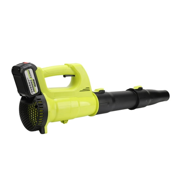 Electric Handheld Leaf Blower, 2 Removable Tube Rechargeable Portable High Power US Plug 100-240V Cordless Leaf Blower for Sidewalk