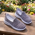 thumbnail image 5 of LTTVQM Orthopedic Sneakers for Women Easy Slip On 2026 Casual Everyday Walking Shoes with Breathable Mesh and Comfort Light Gray 41(US-8.5), 5 of 6