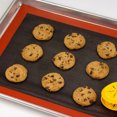 thumbnail image 2 of sweethay Estera antiadherente para hornear galletas, pan, pasteles, -40 a 230 ℃, hoja de silicona para horno, utensilios de cocina, Type3 NO3, 2 of 6
