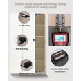 thumbnail image 2 of 4 Pieces Push Open Closet Magnet Closet Door For Cabinet Drawer Magnetic Locking System Door Push Lock, 2 of 5