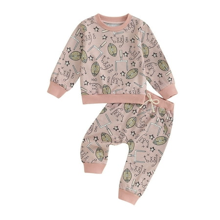 

Elippeo Newborn Pants Set 6M 12M 18M 24M 3Y Baby Girls Christmas Santa Claus Print Sweatshirt and Elastic Waist Pants Toddler Pants Suits