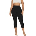 thumbnail image 3 of Athlemo Plus Size Women Anti Women Compression Leggings Body Shaper High Waist Tummy Control Thigh Sculpting Slimmer Shapewear, 3 of 8