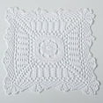 thumbnail image 2 of Fennco Styles Handmade Crochet Traycloth Cotton Doilies (14-inch Round Set of 2), 2 of 28