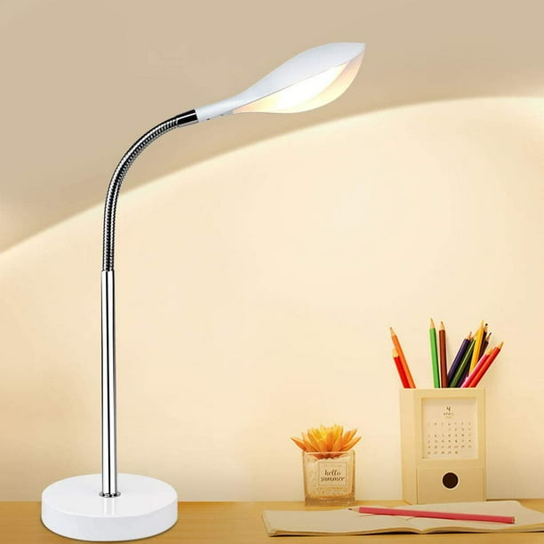 Led Desk Lamp Dimmable Reading Light with Flexible Gooseneck Eye