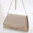 thumbnail image 3 of LinYooLi Women Mini Dazzling Sequins Pleats Evening Bag Party Prom Wedding Clutch Flap Handbag Cross Body Bag, 3 of 6