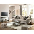 thumbnail image 2 of Alaterre Furniture Kyra Oak and Metal 4 Piece Coffee Table Set, 2 of 22