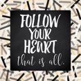 thumbnail image 2 of Gango Home Decor Contemporary Follow Your Heart & Have Faith by Lauren Rader (Ready to Hang); Two 12x12in Distressed Framed Prints, 2 of 5
