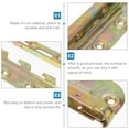 thumbnail image 5 of Raindrops 4 Ensembles Accessoires de Rail de Lit Fer Multicolore pour Raccords de Rail de Lit Quincaillerie de Support, 5 of 5