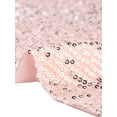 thumbnail image 5 of Chaleco de lentejuelas para mujer con tirantes finos entrecruzado sin espalda para fiesta Rosa M, 5 of 5