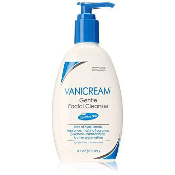 6 Pack Vanicream Liquid Basic Cleansing Gentle Facial Cleanser 8 oz Each