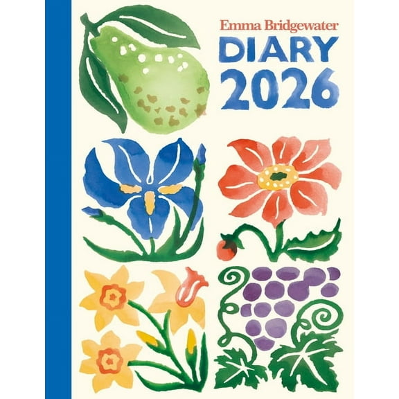 2026 Emma Bridgewater Fruit and Flowers Tiles Deluxe Diary Planner, (Paperback)