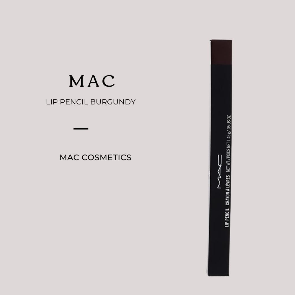 MAC COSMETICS LIP PENCIL BURGUNDY | NET WT 0.05 OZ /1.45 ML