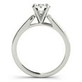 thumbnail image 2 of 14k White Gold Single Row Diamond Engagement Ring (1 cttw) Size 5, 2 of 3