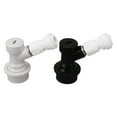 Ball Lock Disconnect Kit Beer Keg Liquid Dispenser Push in Fitting Quick Joint Connector for