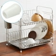 thumbnail image 6 of REGALWOVEN 50Pcs Kitchen Sink Rack Feet, Plastic Protective Feet for Sink Rack Grid, White 4 x 7.5mm, 6 of 6