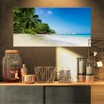 thumbnail image 1 of Beautiful Praslin Island Seychelles - Large Seascape Art Canvas Print, 1 of 3
