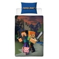 thumbnail image 1 of Minecraft Ensemble de Couette Réversible Good Guys, 1 of 4