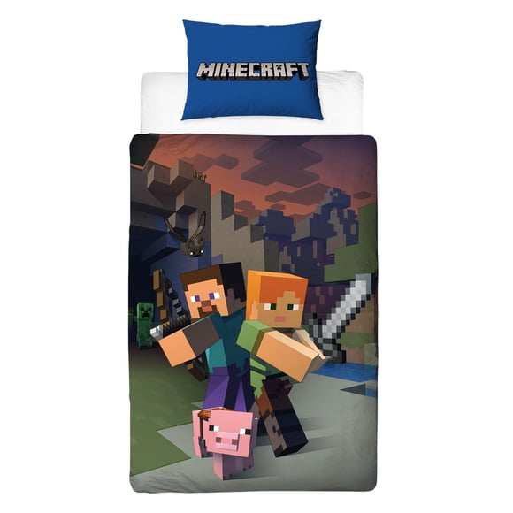 Minecraft Ensemble de Couette Réversible Good Guys