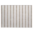 thumbnail image 2 of Addison Rugs Chantille Indoor/Outdoor Transitional Stripes Taupe Washable Rectangle Rug, 1'8" x 2'6", 2 of 6