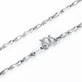 thumbnail image 6 of K-KED Real Pt950 Pure Platinum 950 Necklace For Women Yuanbao Shaped Solid Chain-18in-1.2mm-4.4-4.6g, 6 of 9
