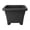 Black, variant on Thickened Plastic Pot for Plants, Plastic Planter, Garden Flower Pots with Holes for Waterlogging, Flower Plant Container for Succulents,Cuttings,Transplanting, Home Garden, Black