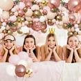 thumbnail image 5 of Ayieyill 156pcs Rose Gold Balloon Garland Arch Kit for Baby Shower, Wedding, Birthday, Party Decorations, 5 of 7