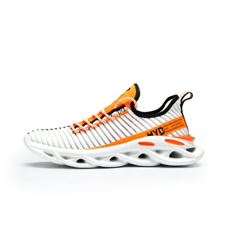 

Men‘s Blade Type Shoes Flying Woven Lightweight Running Shoes