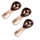 thumbnail image 1 of Cuchara de café Cucharas de café de acero inoxidable Cucharada de mango corto Cucharas medidoras para café Té Azúcar, 1 of 5