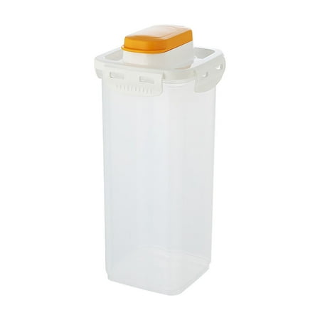 Laundry Powder and Laundry Detergent Storage Box Household Can Storage Bucket Daily Soap Powder Bottle Travel Storage Plastic 10.43X4.44X4.44 Inches
